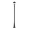 Z-Lite Davina 4 Light Outdoor Post Mounted Fixture, 12in. W x 119.25in. H, Black 5016PHBR-519P-BK - alternate 4